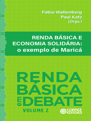 cover image of Renda básica e economia solidária